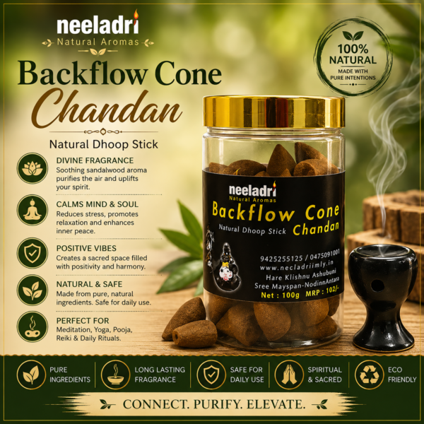 Backflow Cone Chandan