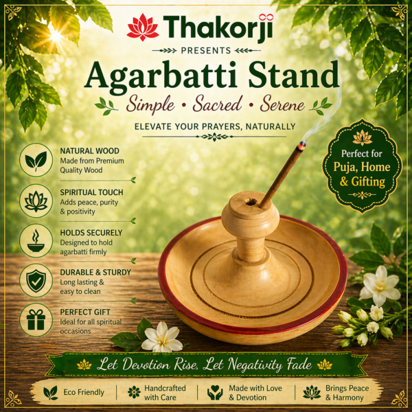 Wooden Agarbatti Stand